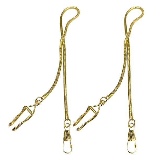 2 cadenas de reloj de bolsillo de metal para hombre, accesorios decorativos de repuesto para chaleco, perchas vintage para reloj de bolsillo.