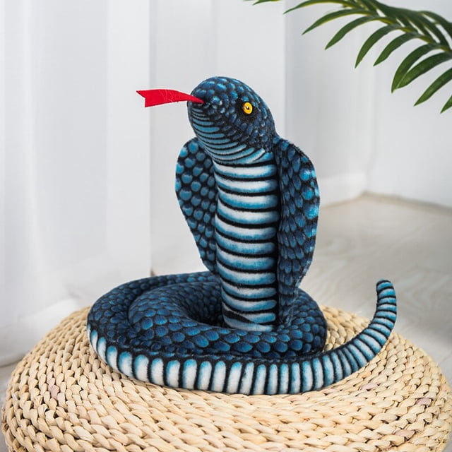 Juguete de peluche de serpiente gigante realista, Boa Cobra larga, Animal de peluche, serpientes divertidas, amigos delicados, regalo de Halloween para niños