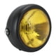 thumbnail image 3 of Faro de Motocicleta Jadeshay Redondo Retro Universal Color Negro con Lente Amarillo, 3 of 8