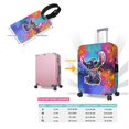thumbnail image 5 of Anime Cartoon Stitch (8) Travel Suitcase Protector Elastic Washable Protective Baggage Covers With Concealed Zipper For 29-32 Inch Suitcase - XL, 5 of 5
