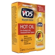 Alberto Vo5 Hot Oil Moisturizing Treatment With Vitamin E - 0.5 Oz, 2 tubes, 3 Pack