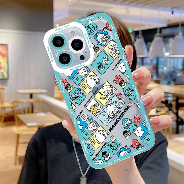Cute sanrioes octopus Hangyodon Phone Case For iPhone 15 14 13 12 11 Mini  Pro Max X XR XSMax 6S 7 8 Plus SE20 Transparent Cover - Walmart.ca