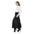 thumbnail image 2 of Falda larga con vuelo Roman Fashion /Juvenil, 7061 (Negro) negro M, 2 of 4