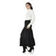 thumbnail image 2 of Falda larga con vuelo Roman Fashion /Juvenil, 7061 (Negro) negro G, 2 of 4