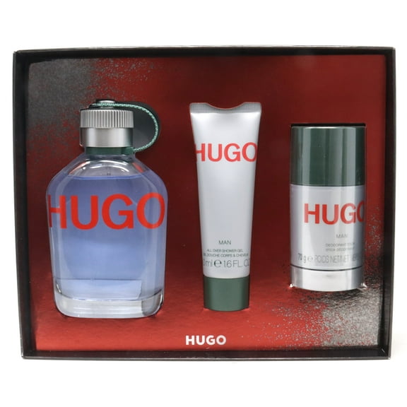 Hugo Boss Hugo Man 3pcs Gift Set For Men
125ml Eau De Toilette Spray   75ml Deodorant Stick   50ml Shower Gel