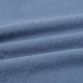 thumbnail image 6 of Women's Cotton Linen Blend Pants, High Waist Drawstring Wide Leg Casual Trousers, Elastic Waist Straight Leg Pants with Pockets, Comfy Lounge Wear for Daily, Spring and Summe-Sky Blue, 6 of 9