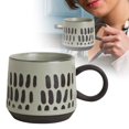 thumbnail image 2 of Dsscvnef Stylish Ceramic Mug 11oz Classic Design Hot Beverages Coffee Tea Cup Handmade Stoneware for Home, 2 of 5