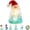 01# E, variant on DIY Lighted Sea Glass Santa Christmas Decor Kit, Beginner-Friendly Holiday Craft Set with Colorful Sea Glass Pieces, Handmade Santa Art for Tabletop Home Decor & Gift