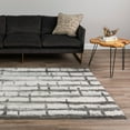 thumbnail image 2 of Addison Reston Horizontal Shag Ivory Area Rug, 2 of 8