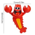 thumbnail image 2 of UttpKLBx Must Haves 2024 Three-dimensional Bookmark PVC Cute Funny Bookmark Toy Gifts for Students (F), 2 of 9