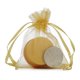 thumbnail image 4 of Xiao Hua 100 bolsas de regalo de organza amarilla de 4 x 6 pulgadas con cordón, bolsas para dulces, regalos de boda, bolsas de joyería para baby shower, bodas, cumpleaños, fiestas de Navidad., 4 of 4