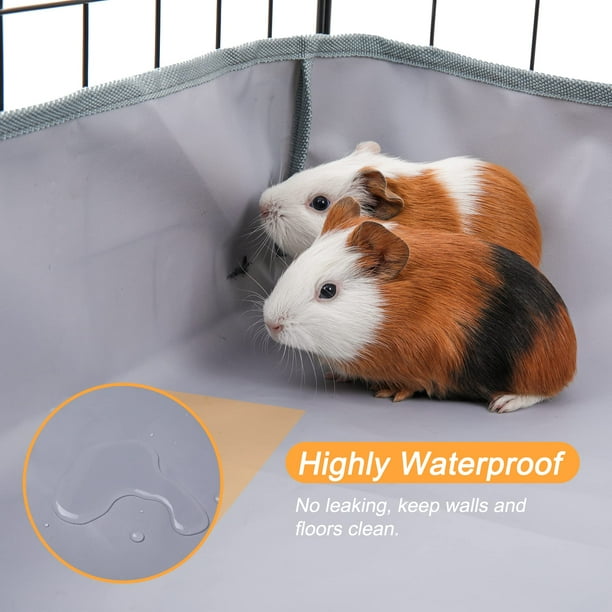Waterproof and Washable Guinea Pig Cage Liner Ideal for Rabbits Bunny Chinchillas Hedgehog Ferrets and Other Small Animals Durable and Easy to Clean Walmart