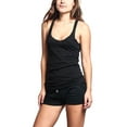 thumbnail image 3 of G-Style USA Women's Lightweight Scoop Neck Non-Piping Tank Top (2-Pack) LTT13197 - Black - Small, 3 of 4