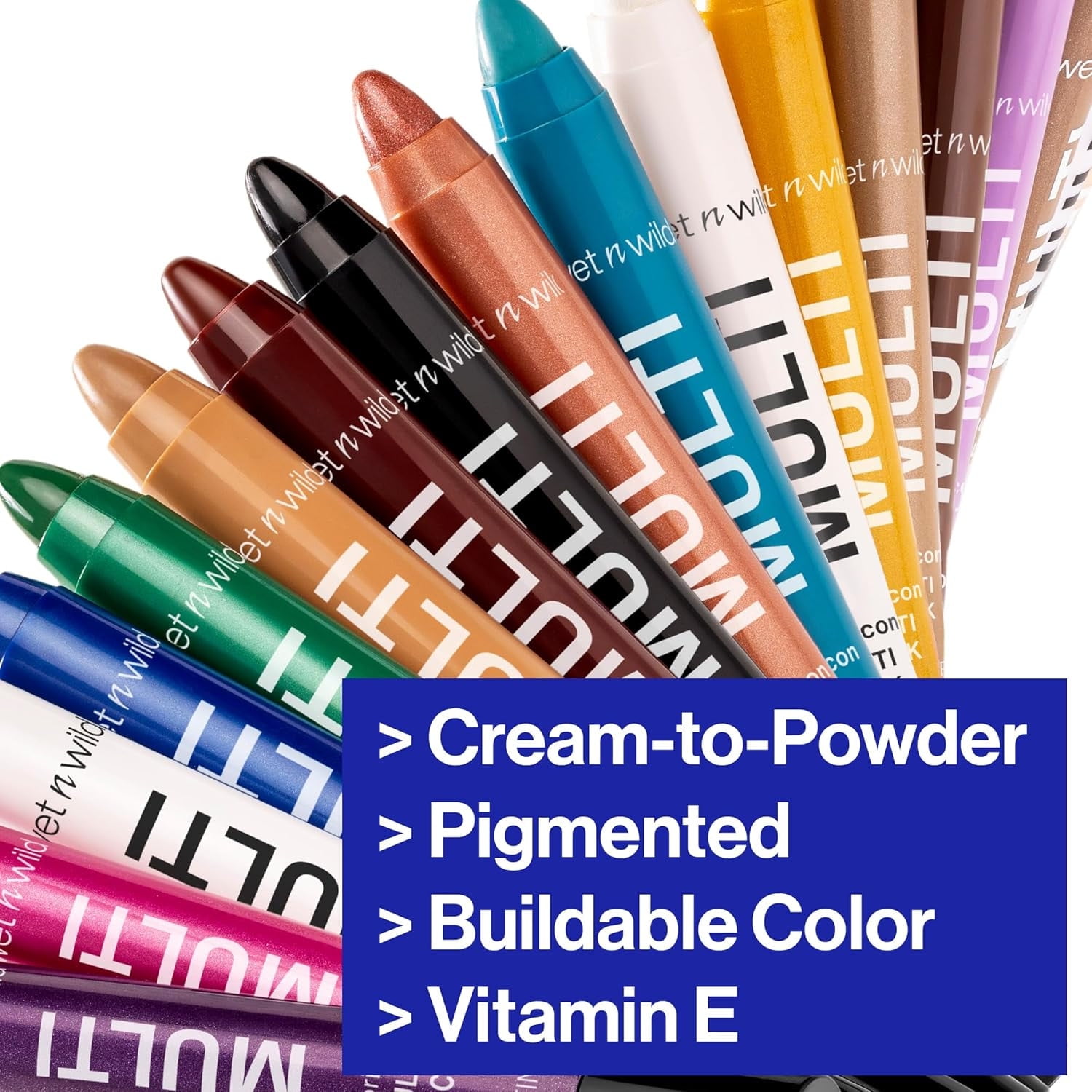 Wet n Wild Color Icon Cream Eyeshadow Multi-Stick - Blue Me Away