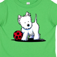 thumbnail image 4 of Inktastic Westie with Ball Boys or Girls Toddler T-Shirt, 4 of 5