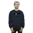 thumbnail image 2 of DC Comics Mens Batman Black Stare Logo Sweatshirt, 2 of 3