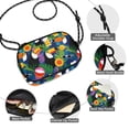 thumbnail image 3 of FORMRS Mini Crossbody Bag for Women Adjustable Rope Shoulder Casual Phone Purse, Colorful Toucans Pattern, 3 of 7