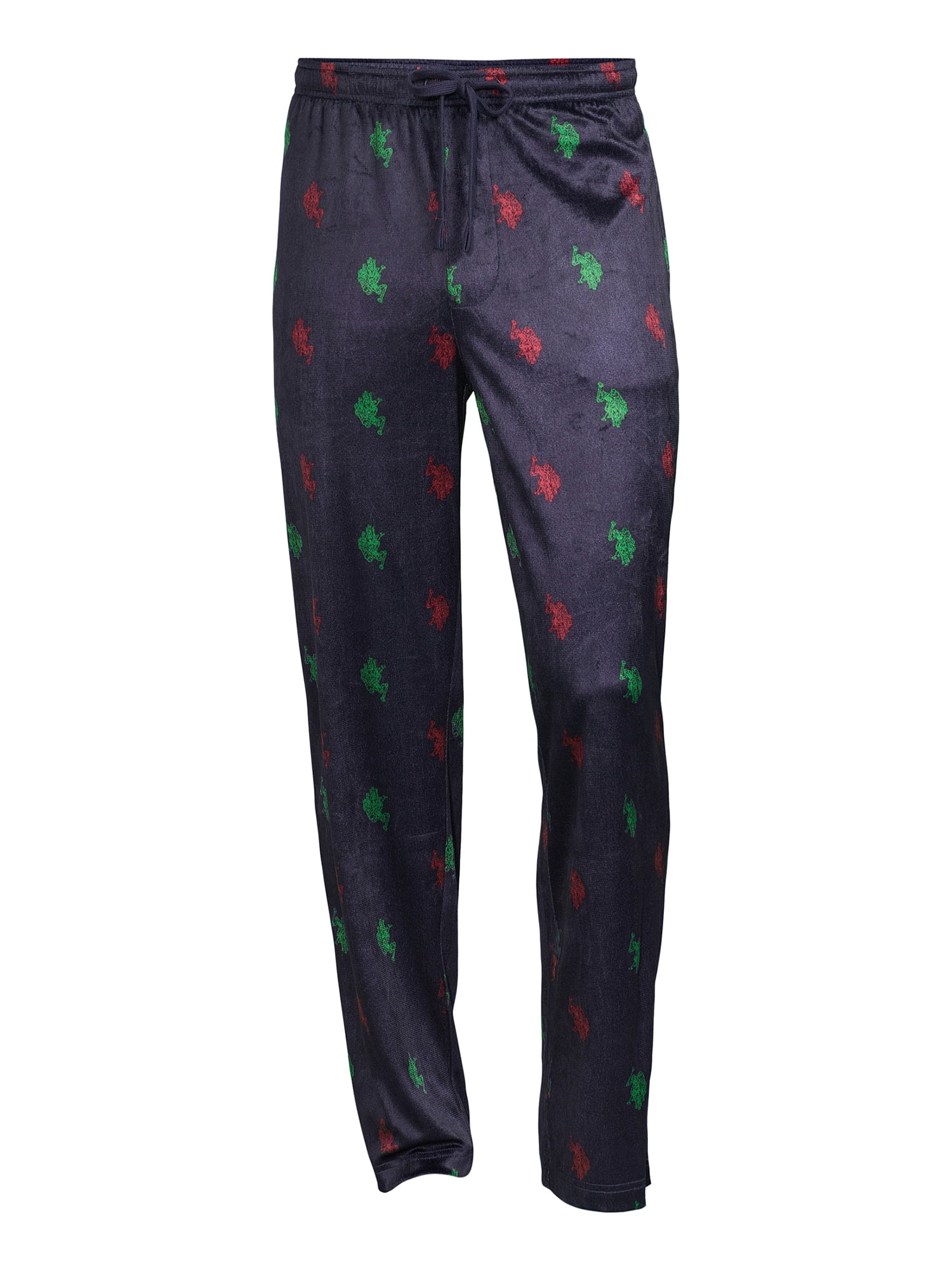 U.S. Polo Assn. Men's Pajama Pants - Lightweight Woven Lounge Pants, Size  Large, Cherry Red at  Men's Clothing store