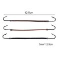 thumbnail image 5 of 20pcs Ponytail Hooks Elastic Bands Hair Styling Headband Hair Claw--black, 5 of 5