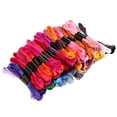 thumbnail image 2 of CIMAXIC 100pcs 8M Multicolor Cotton Cross Stitch Embroidery Threads Floss Sewing Threads (Random Color),5.91"X5.91"X5.91", 2 of 4