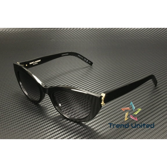 Saint Laurent MONOGRAM SL M115S Plastic Womens Cat-Eye Sunglasses Black 54mm Adult