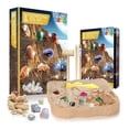 thumbnail image 1 of Children's Treasure Excavation Science Set of 15 Gems Science STEM Archaeological Biology Education, 1 of 5