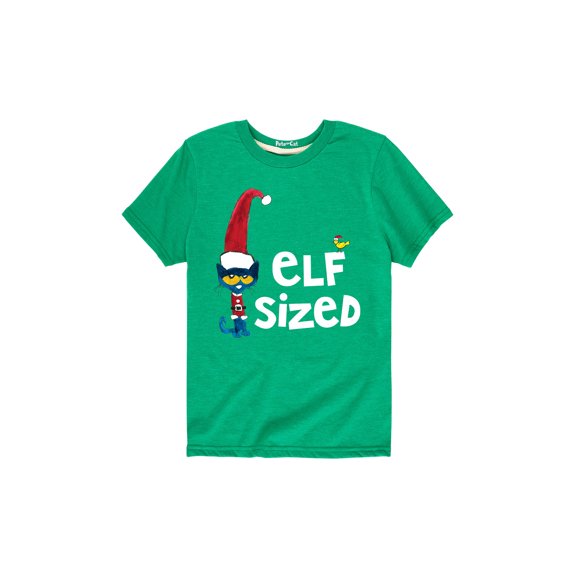 Pete The Cat - Elf Sized - Toddler Short Sleeve Graphic T-Shirt