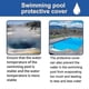 thumbnail image 4 of Swimming Pool Cover,uv Protection Bubble Heat Insulation Film Swimming Pool Cover, Foldable Swimming Pool Insulation Film Aespa, 4 of 5