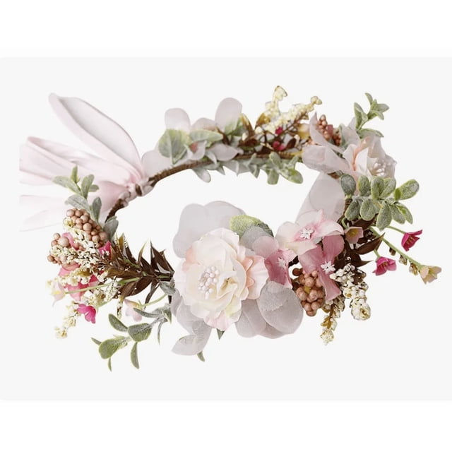 Xtellar Diademas Florales Para El Pelo Con Corona Flores Nupciales