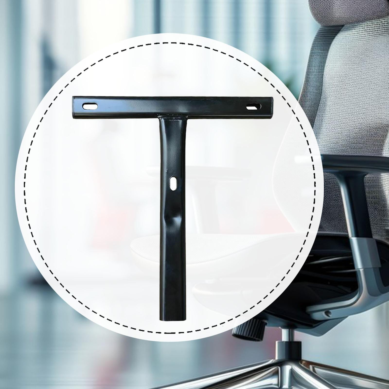 Swivel Chair Back Support Rod T Bar Iron Durable Replacement for Office Lounge Game Desk Chair