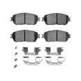thumbnail image 2 of KarParts360 For Toyota Camry 2005 2006 Disc Brake Pads Front | Ceramic Friction | Included Clips, Hardware, Shims Option | Low Dust Rating | 143.3 Millimeters/5.64 Inches Pad Length, 2 of 4