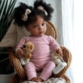 thumbnail image 1 of Muñeca Reborn Babeside Daisy Black Girl de 50 cm con ropa, 1 of 8