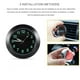 thumbnail image 2 of Riwesomey Reloj luminoso con salida de aire para coche, reloj resistente al desgaste para salpicadero de coche, reloj portátil para automóvil, Type6 NO6, 2 of 6