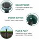 thumbnail image 4 of Paquete de 4 repelentes solares para topos, repelente ultrasónico para animales con energía solar para jardín, césped, jardín, deshacerse de topos, topillos, ratas, roedores, 4 of 5