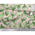 thumbnail image 2 of Soimoi Pink Velvet Fabric Cactus Tree Print Fabric by Yard 58 Inch Wide, 2 of 3
