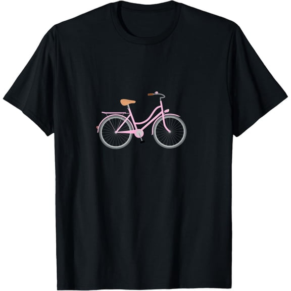 Women's Bicycle T-Shirt men and women can wear, black, white, gifts