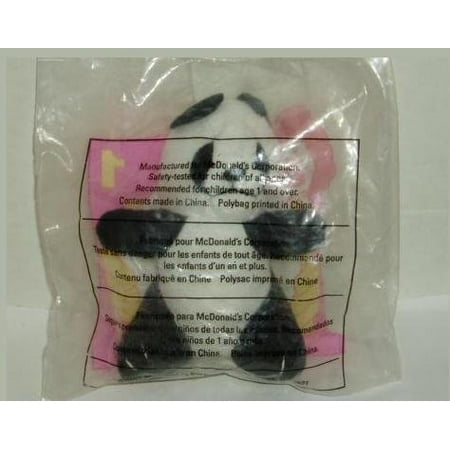 - Animal Pals PANDA Happy Meal Toy #1 - 1997, Miniature plush stuffed animal Panda. By McDonalds Ship from US
