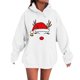 thumbnail image 5 of MHFRRA Sudadera con Capucha para Parejas, Divertida y A Juego, de Manga Larga, Estilo Informal y Deportivo Blanco, 5 of 5
