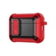 thumbnail image 4 of Audífonos Funda anticaída para con soporte para Apple Airpods Pro 2 (rojo negro) Ndcxsfigh  Para estrenar, 4 of 7