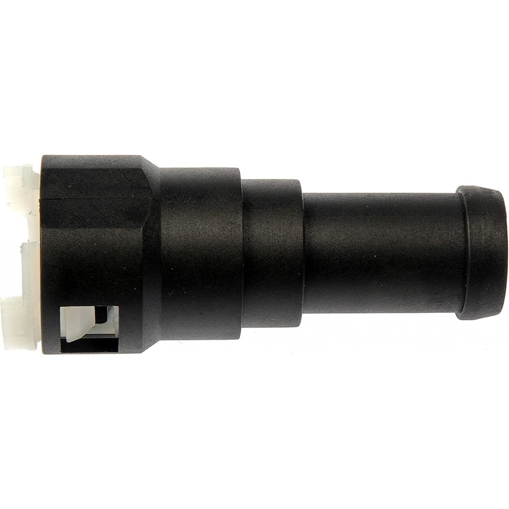 KarParts360 For Chevy Colorado 2004 2005 2006 2007 Heater Hose Connector | Plastic | 3/4 Inches End 1 Outside Diameter | Quick Disconnect End 1 Type | Hose Barb End 2 Type | Straight Fitting Angle