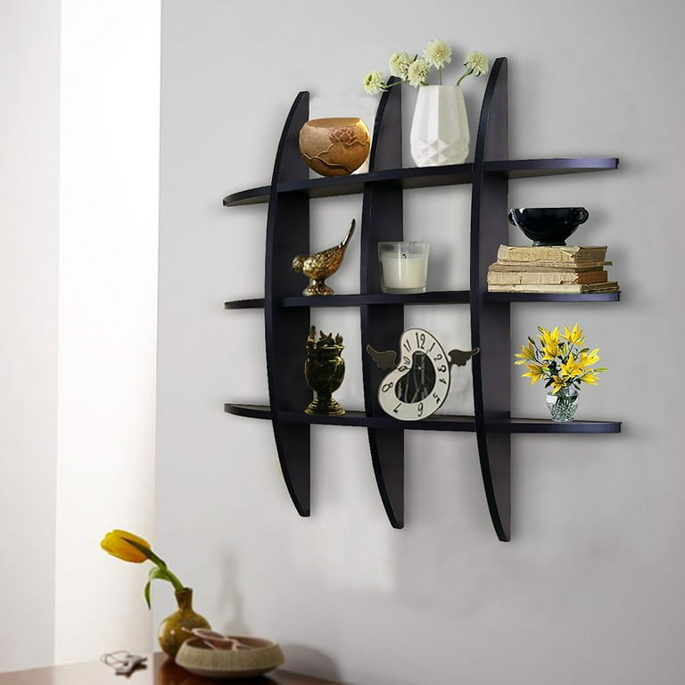 Cross display wall shelf deals