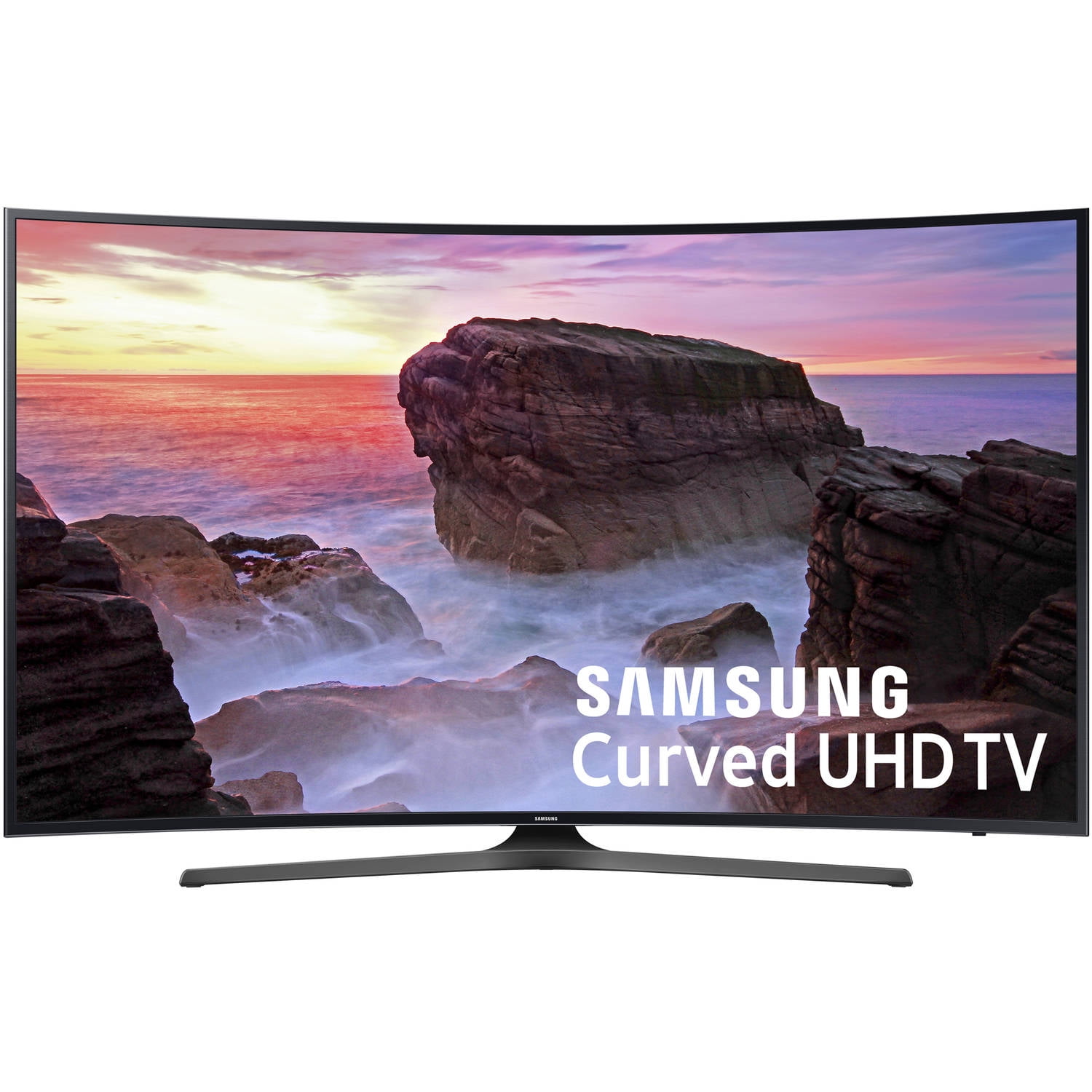 Put Acquiesce Possession SAMSUNG 55" Class Curved 4K (2160P) Ultra HD Smart LED TV (UN55MU6500FXZA)  - Walmart.com