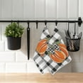 thumbnail image 5 of pogooe Fall Orange Green Pumpkin Kitchen Dish Towels, 18x26 Inch Microfiber Soft Reusable Super Absorbent Hand Towels Set of 2 for Kitchen Bathroom Laundry Decor, 5 of 6