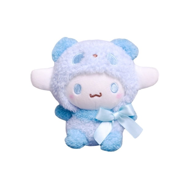 Llaveros de peluche Sanrio My Melody Kuromi Cinnamoroll para niños, colgante de Anime Kawaii, muñecas de peluche suaves, regalo de cumpleaños, nuevoA3-12cm10-16CM Fivean Toy model