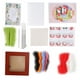 thumbnail image 1 of Materiales para hacer muñecos de peluche Jadeshay Kit de fieltro con aguja fibra de lana, 1 of 14