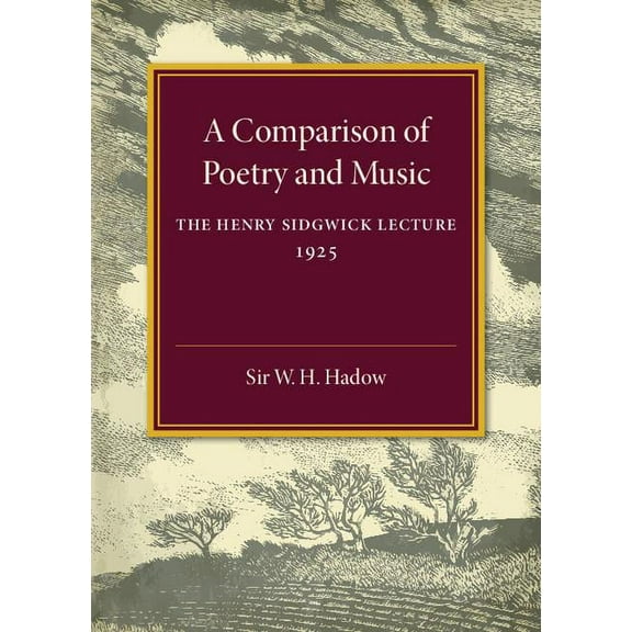 A Comparison of Poetry and Music, (Paperback)