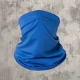 thumbnail image 5 of Solid Summer Neck Gaiter for Unisex Sun Protection Ice Silk Cooling Face Mask Neck Scarf Thin Breathable Bandana for Cycling Fishing 1 PC Royal Blue One Size, 5 of 5