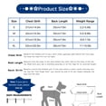 thumbnail image 5 of Pet Dog denim Clothes,Puppy Denim Dress with D-Ring & Cute Bowknot Costume for Small Dogs & Cats,T-Shirt Stylish Pet Summer Apparel & Dog Harness Dress, 5 of 9