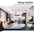 thumbnail image 3 of Mistaha C100-264V 9W 4.7Inches LEDs RGB+CCT Intelligent Recessed Lighting Downlight E26 Base Socket Holder Supported, 3 of 8