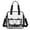 Black-B, variant on XINXIAOO Clear Tote Bag for Travel, Concerts & Sports Events